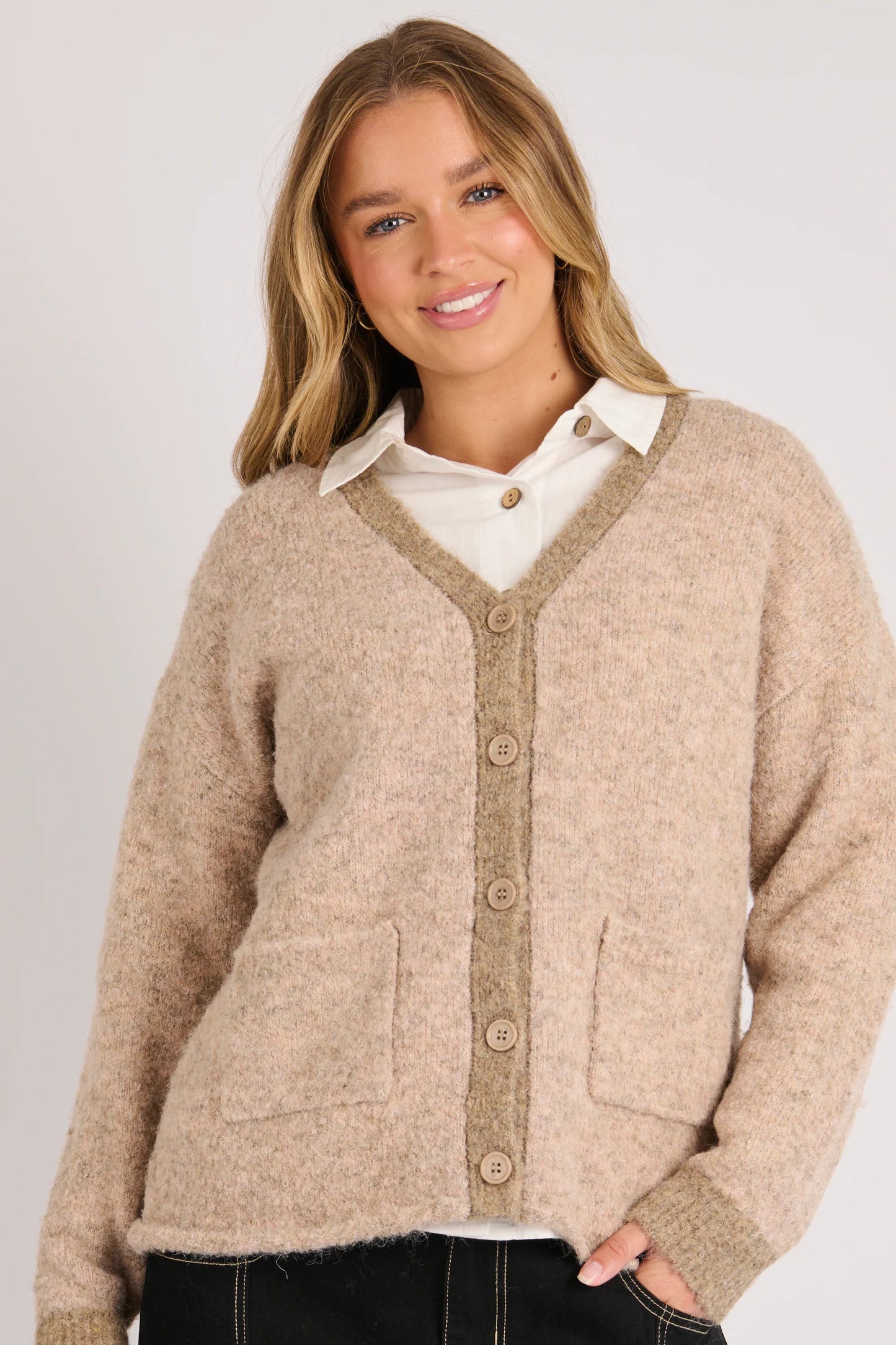 OTW V Neck Cardigan