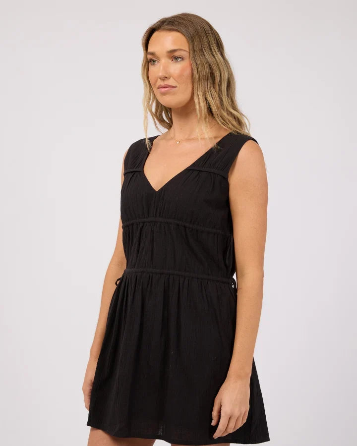 all About Eve Heidi Ruched Mini Dress