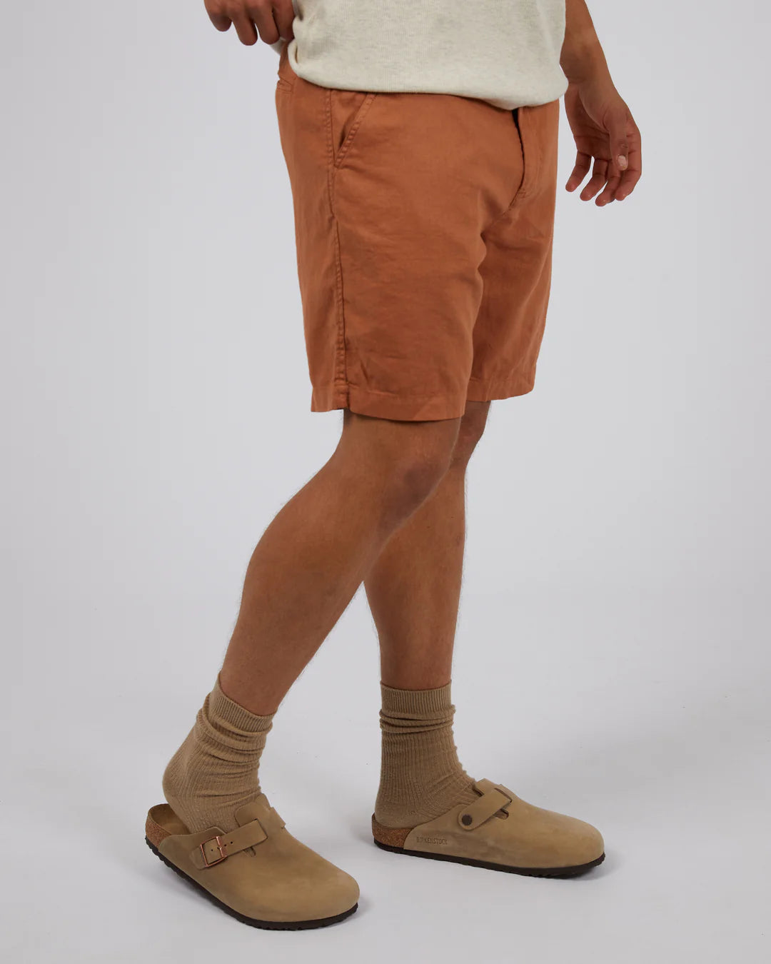 Silent Theory Tab Linen Short