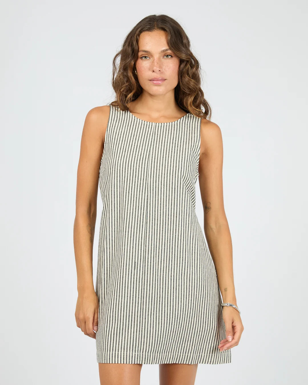 Silent Theory Sunday Tie Waist Mini Dress
