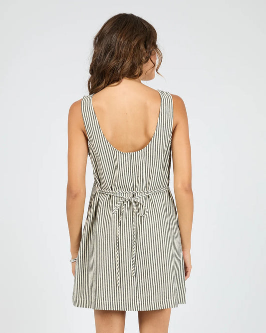 Silent Theory Sunday Tie Waist Mini Dress