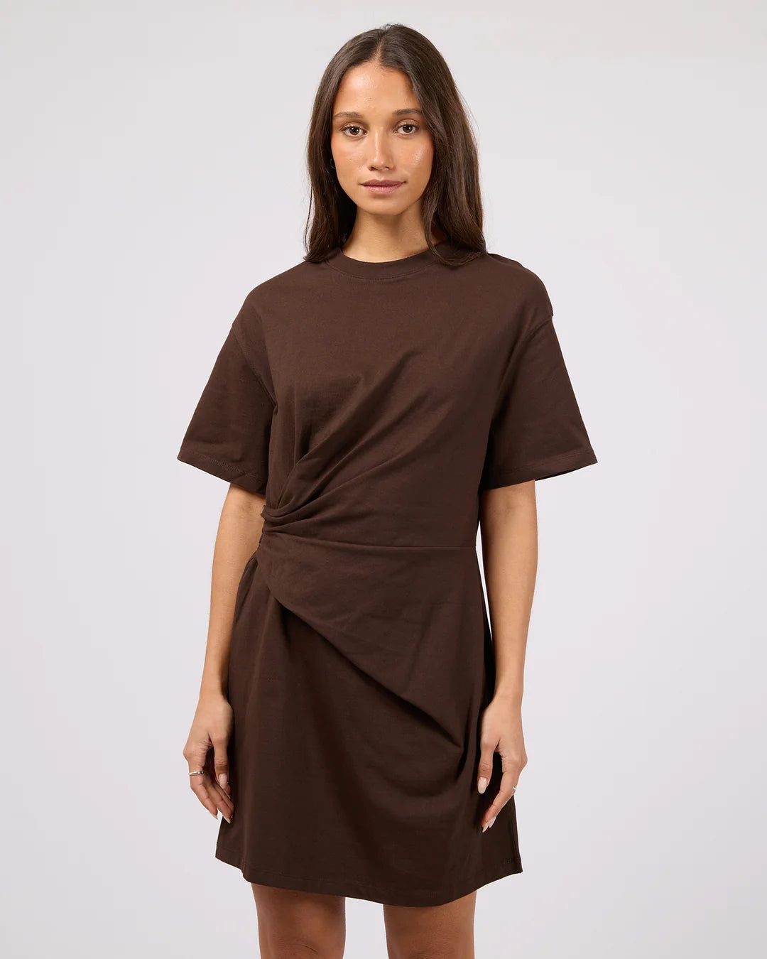 Silent Theory Soho Fold Over Mini Dress