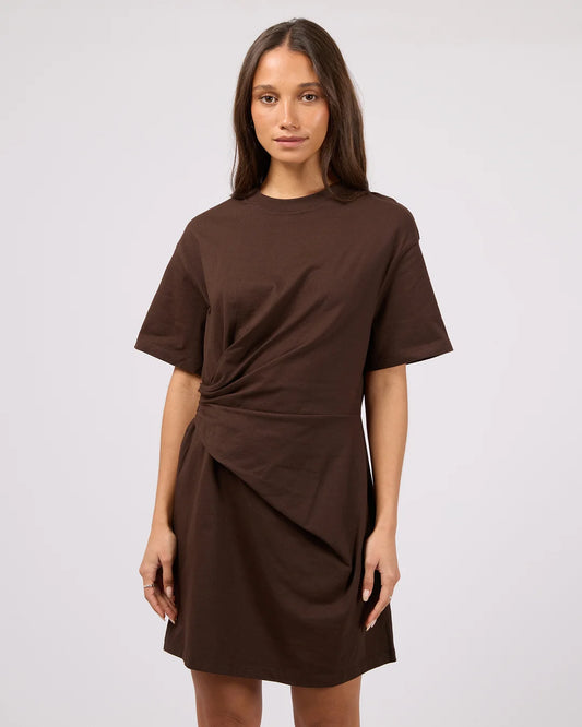 Silent Theory Soho Fold Over Mini Dress