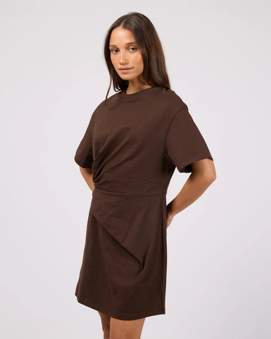 Silent Theory Soho Fold Over Mini Dress