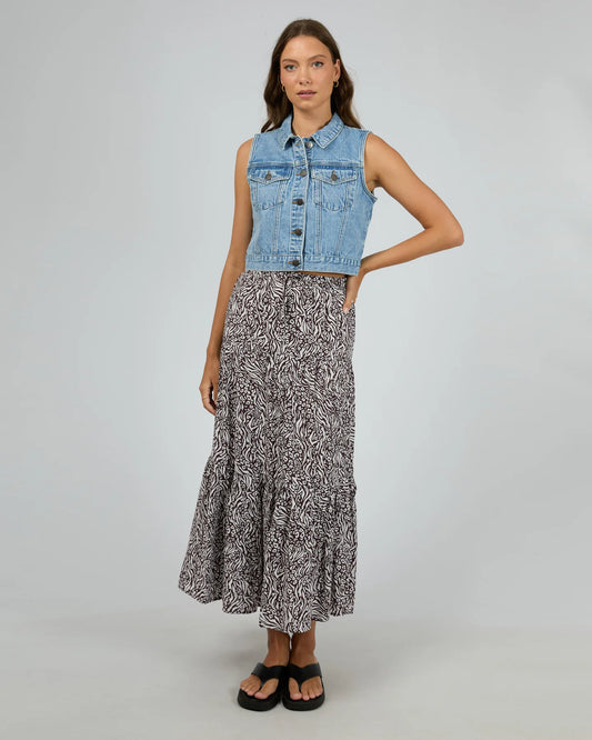 allabouteve Mika Maxi Skirt