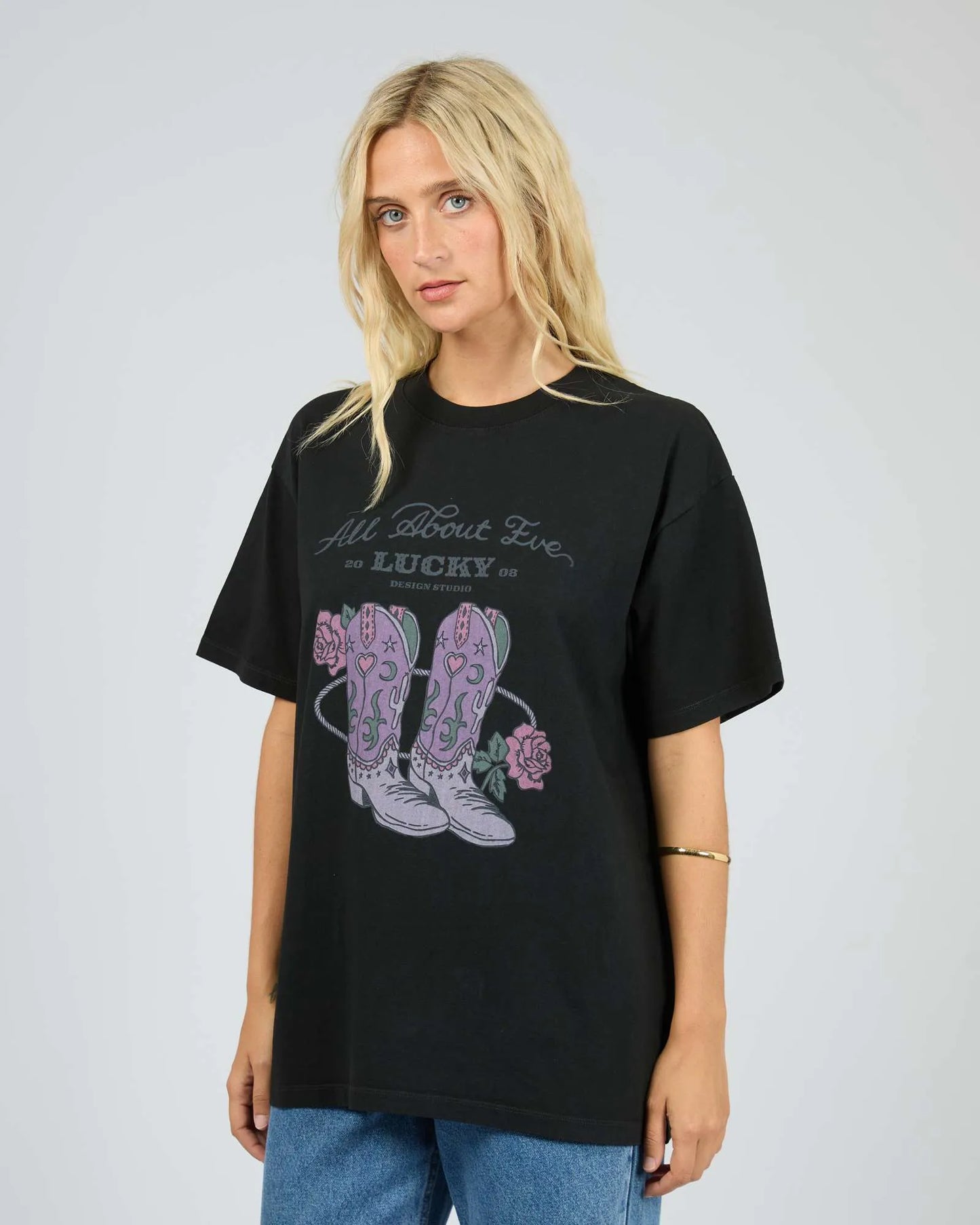 All about Eve Lucky Cowboy Relaxed Tee