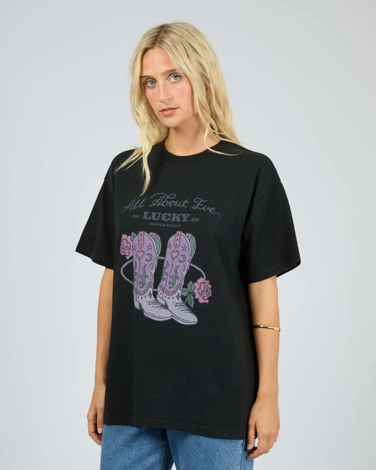 All about Eve Lucky Cowboy Relaxed Tee