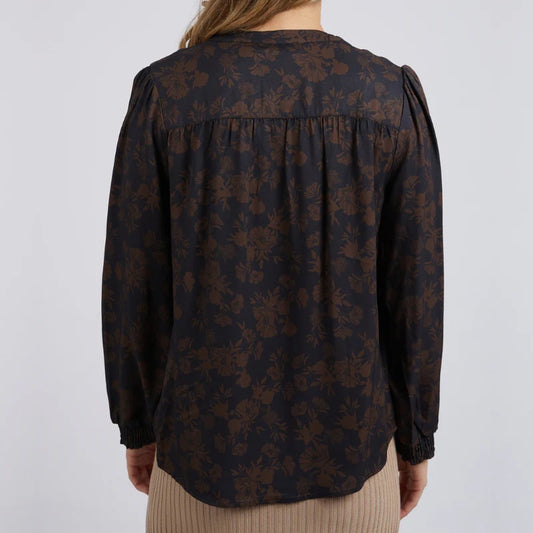 Foxwood Belladonna Floral Top