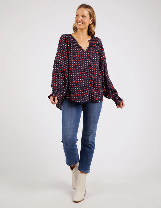 Elm Jessie Geo Blouse