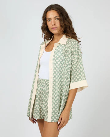 Silent Theory Bonnie Contrast Shirt