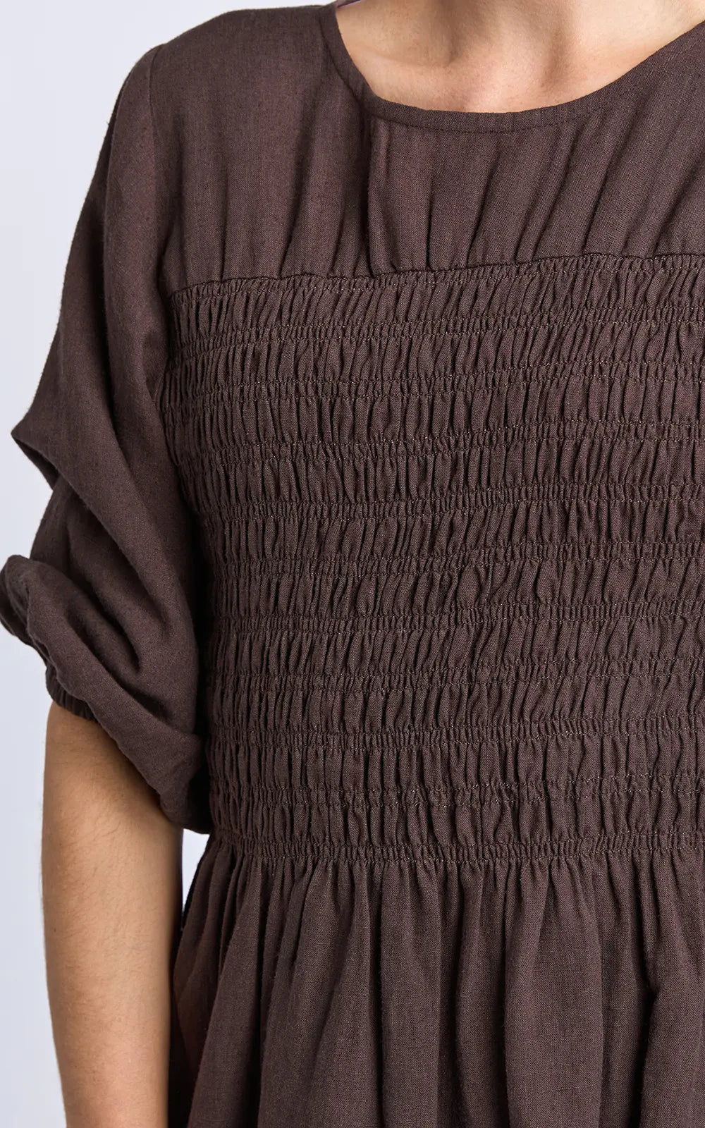 Elm Nora Shirred Dress