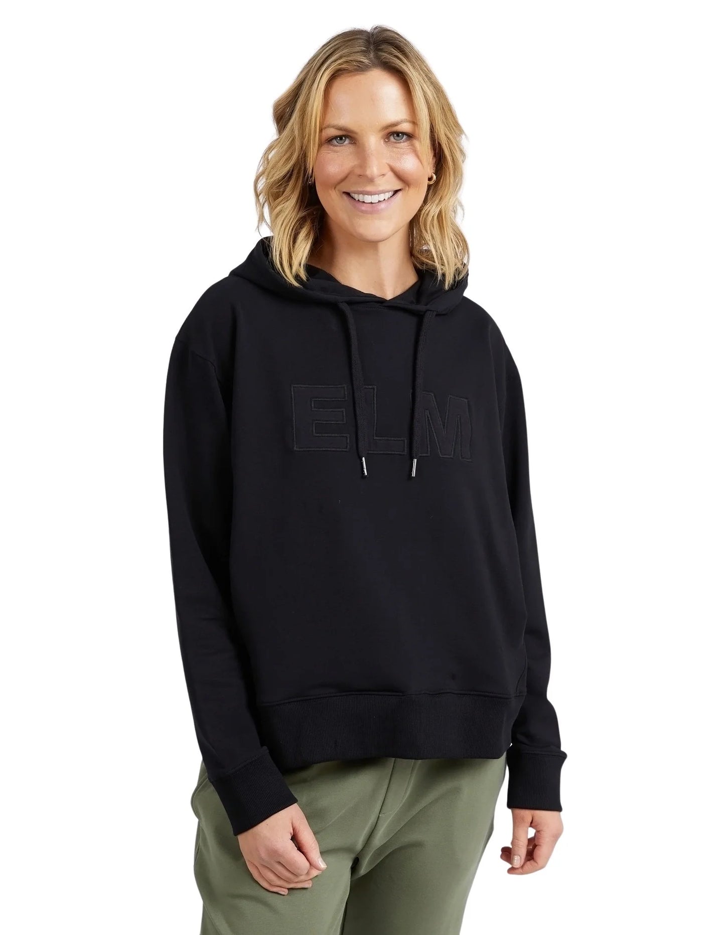 Elm applique Hoody