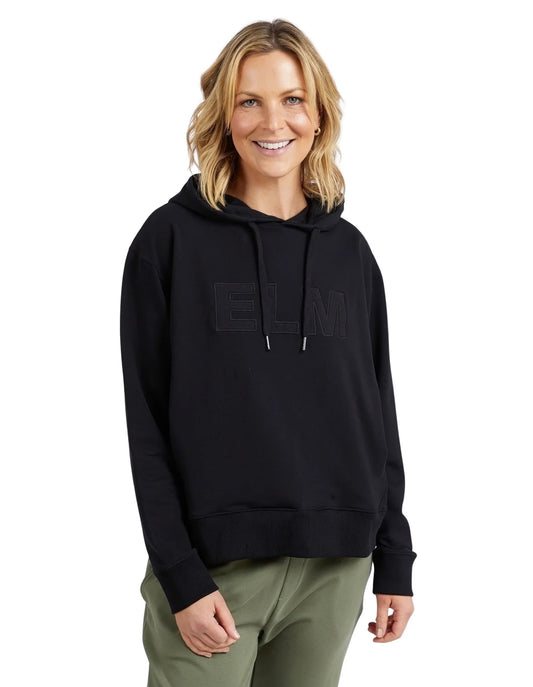 Elm applique Hoody