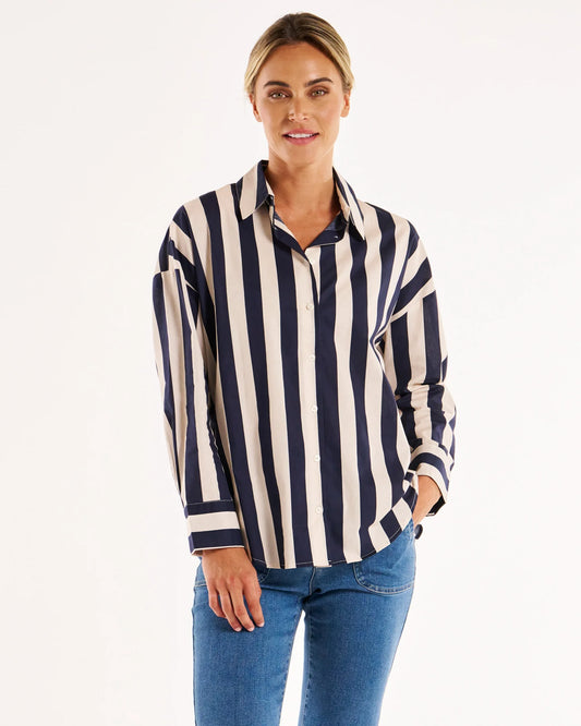 Betty Basics Stripe shirt