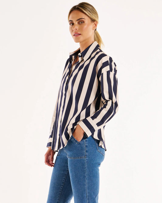 Betty Basics Stripe shirt