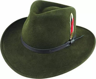 CRUSHABLE WATER REPELLENT WOOL FELT OUTBACK