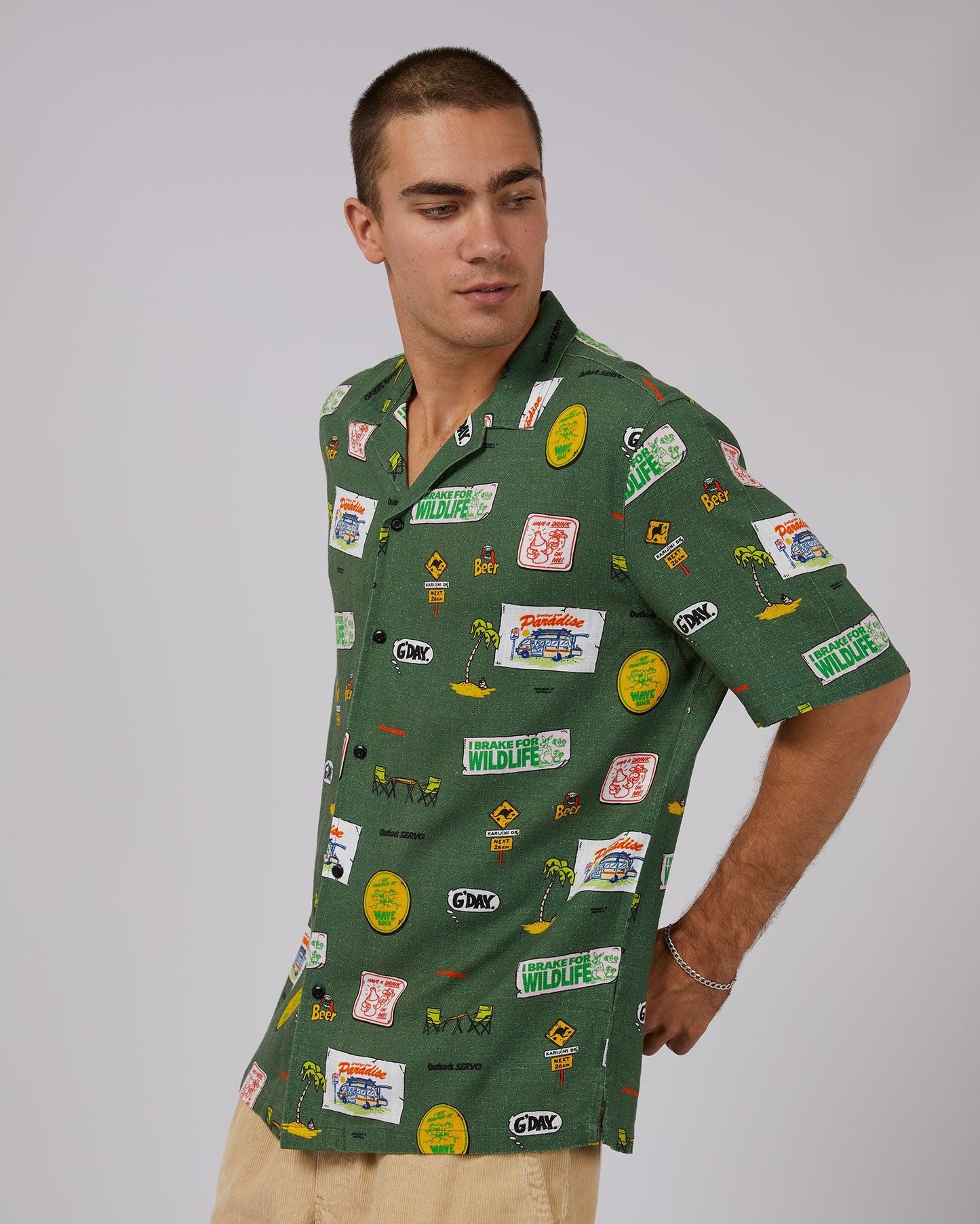 St Goliath Australiana S/Sleeve Shirt