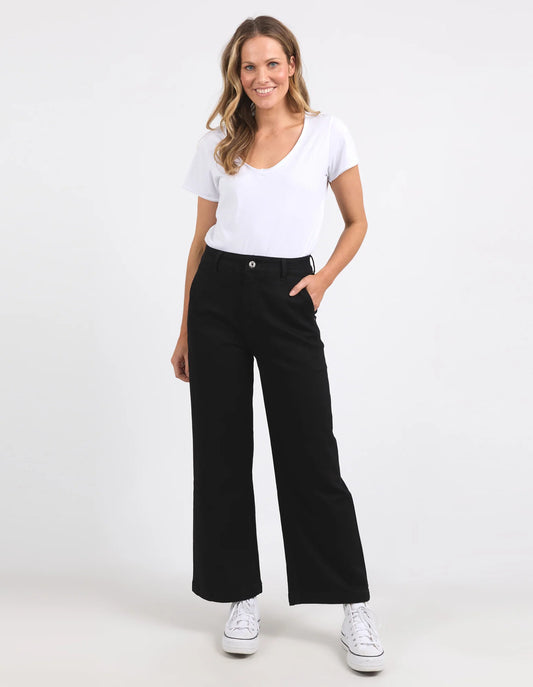 Elm Izzy Wide Leg Denim Jean