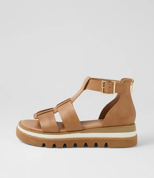 Django and Juliette Sloanes Leather Sandals