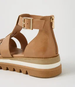 Django and Juliette Sloanes Leather Sandals