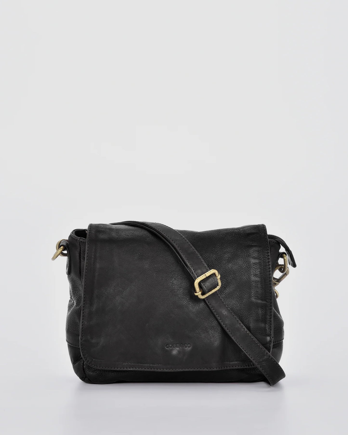 Cobb & Co Kenmore Leather Flap Crossbody