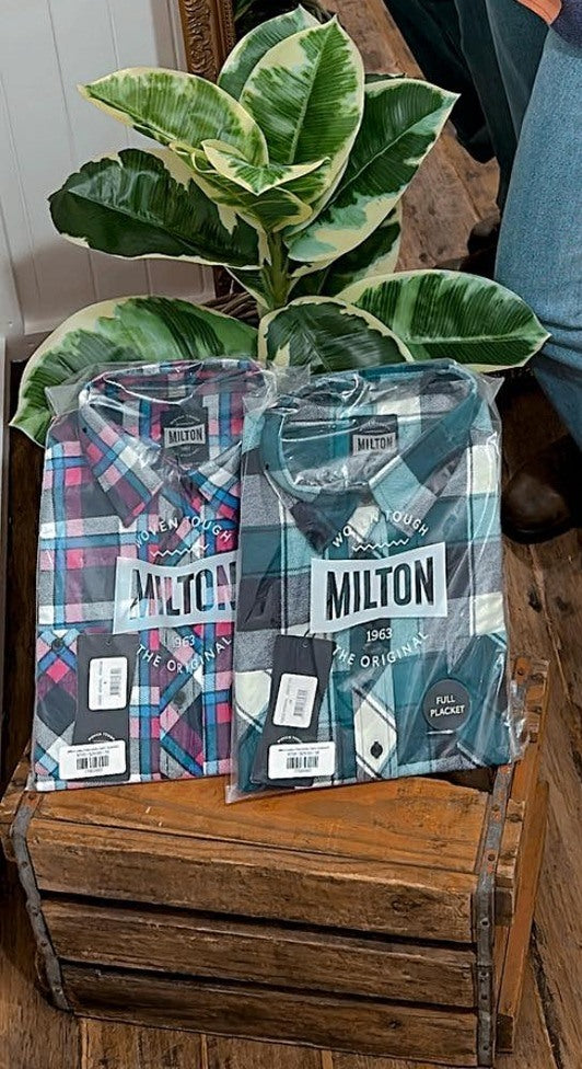 Milton Ladies Flannelette Shirt