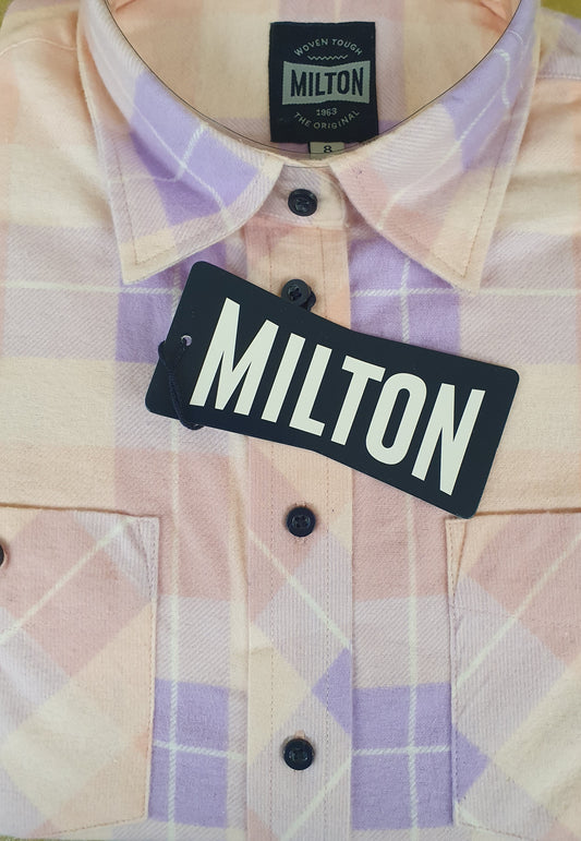 Milton Ladies Flannelette Shirt