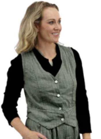 Linen Vest