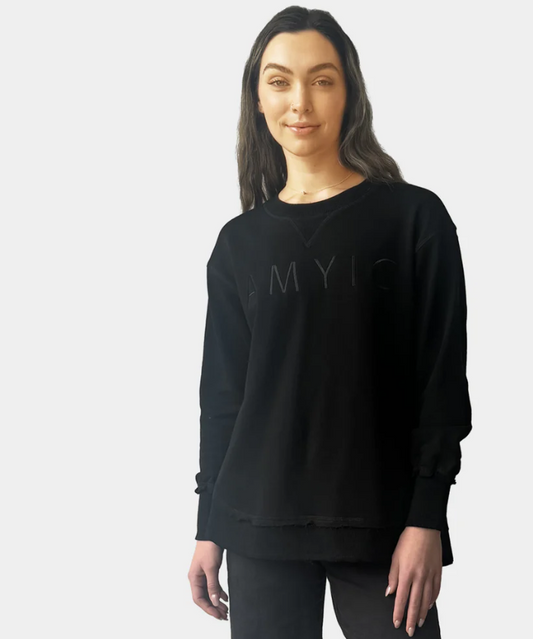 Amyic Embroidery Sweatshirt