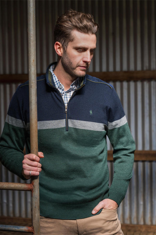 Thomas Cook Troy 1/4 Zip Jumper