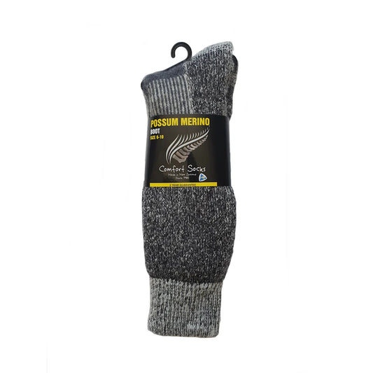 Comfort Socks Possum Merino Boot sock