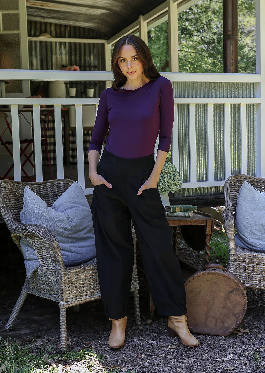 Karma East Nora Corduroy Pants