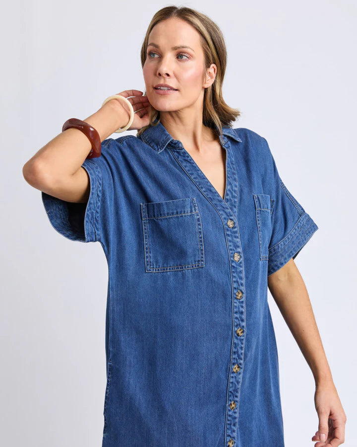 Elm Demi Denim dress