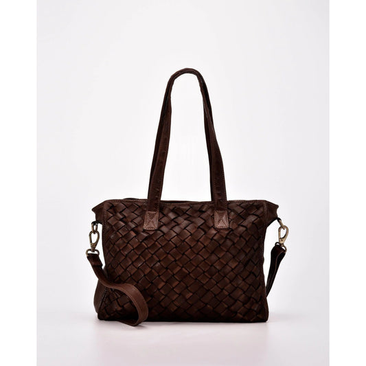 Cobb & Co Stafford - Leather Plaited Tote