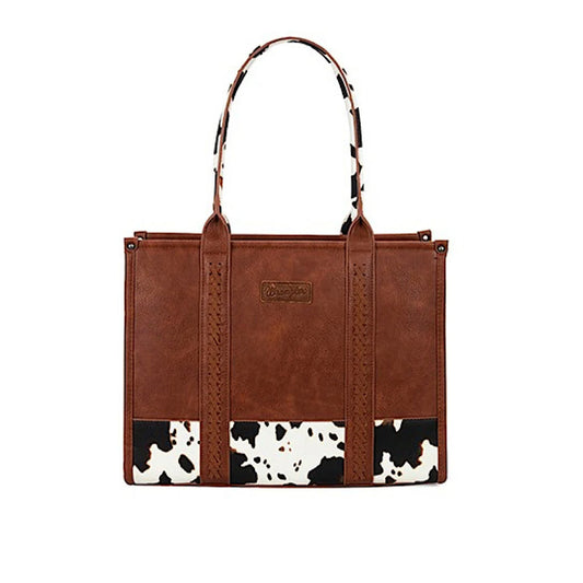 Cow Print Tote Bag