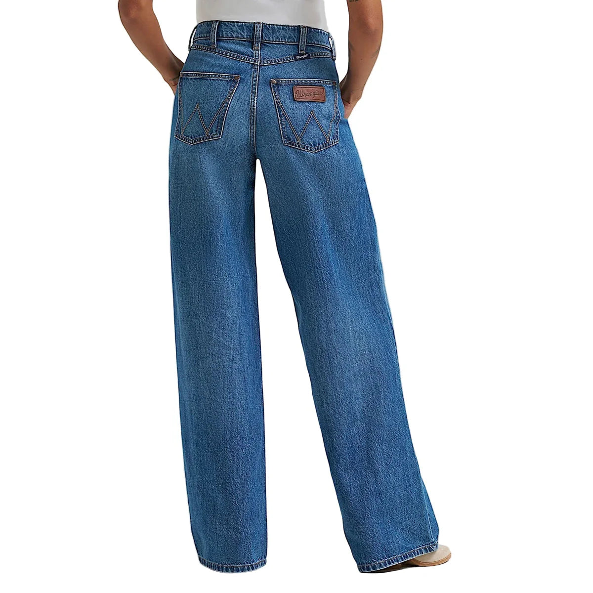 Wrangler Women's Hi Rise Wide Leg Bailey Jean