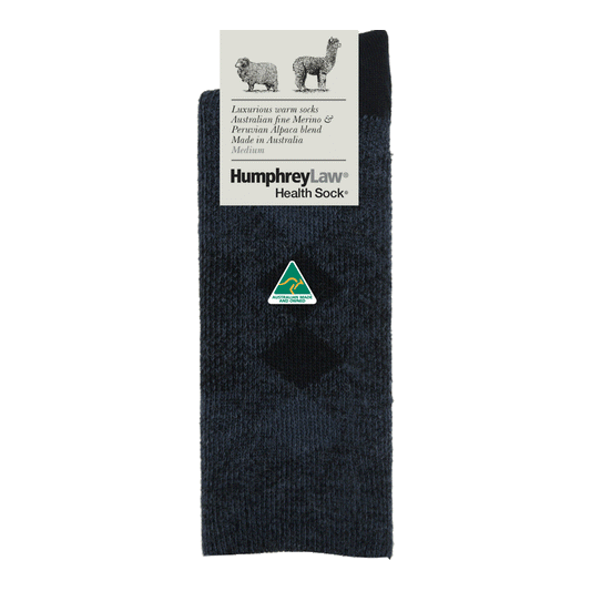 Humphrey Law Alpaca Health Sock Diamond