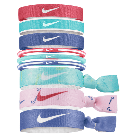 Nike Youth Printed Mixed Ponytail 9Pk